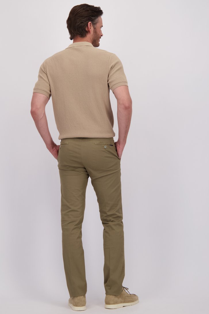 Le dos de Chino beige – Vancouver – Regular fit  de Brassville pour Hommes