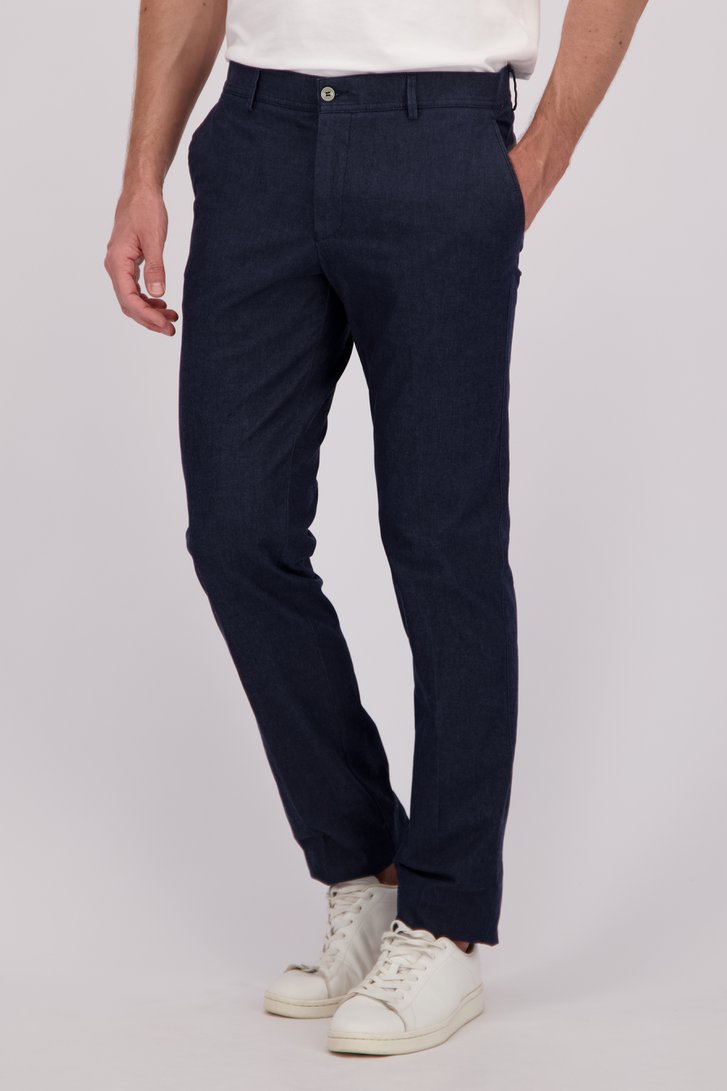 Chino bleu foncé - New York - Regular fit de Brassville pour Hommes