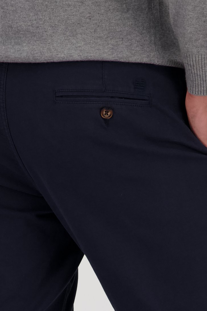 Chino bleu foncé - Slim fit de Upper East pour Hommes
