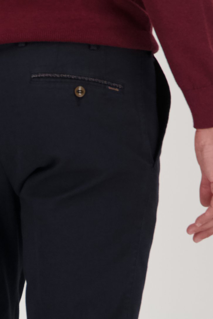 Chino bleu foncé - Vancouver - Regular fit de Brassville pour Hommes