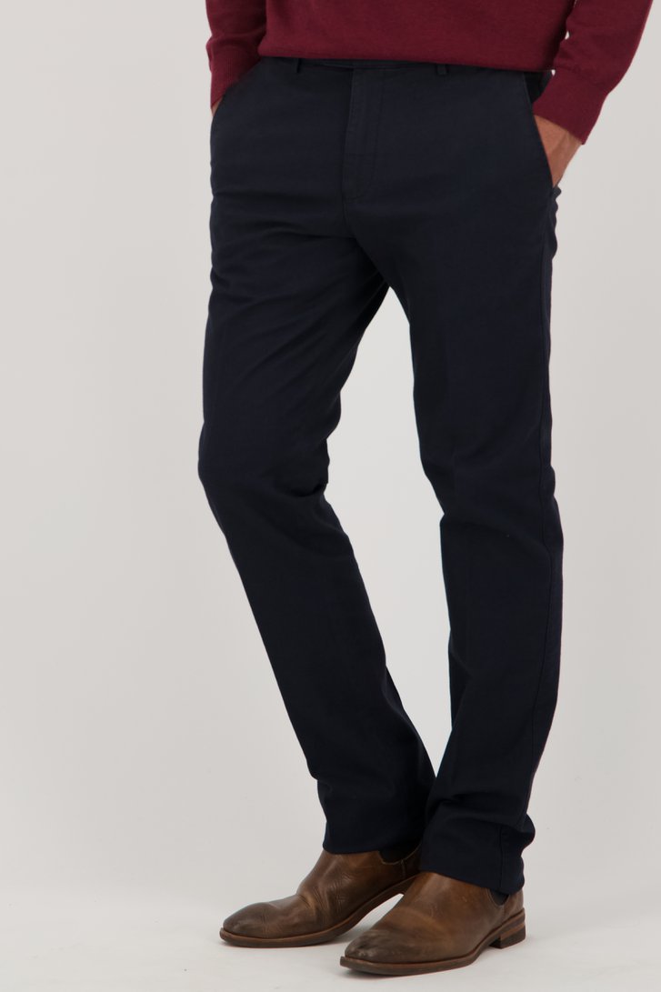 Chino bleu foncé - Vancouver - Regular fit de Brassville pour Hommes
