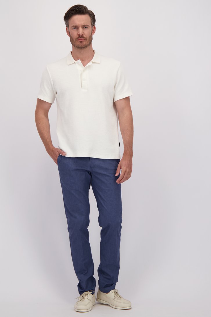 Le devant de Chino bleu - Vancouver - Regular fit de Brassville pour Hommes
