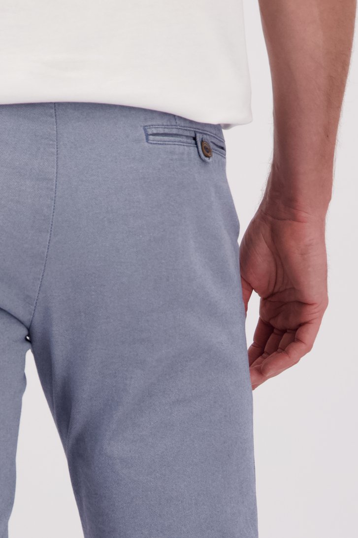 Chino bleue - Dallas - Slim fit de Brassville pour Hommes