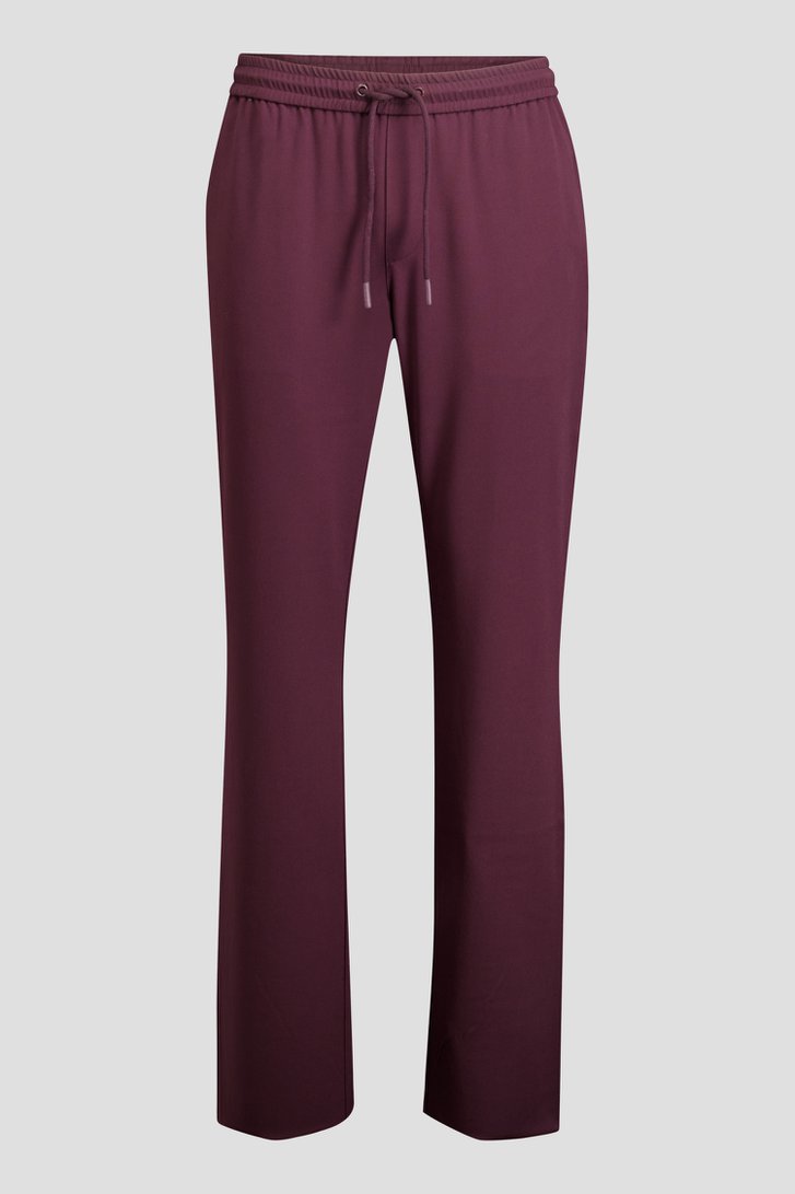 Photo produit 1 de Chino bordeaux à taille élastiquée de Liberty Island pour Hommes