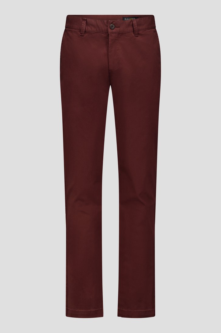 Photo produit 2 de Chino brun rouge de Ravøtt pour Hommes