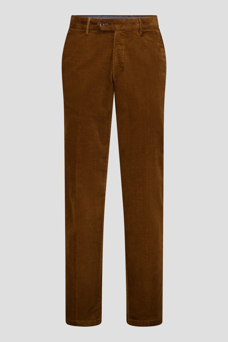 Photo produit 1 de Chino côtelé marron - Louisiana - Regular fit de Brassville pour Hommes