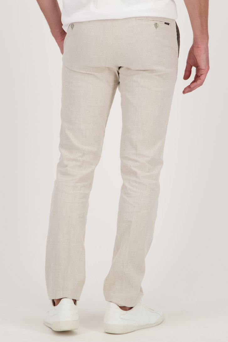 Chino gris beige - Vancouver - Regular fit de Brassville pour Hommes