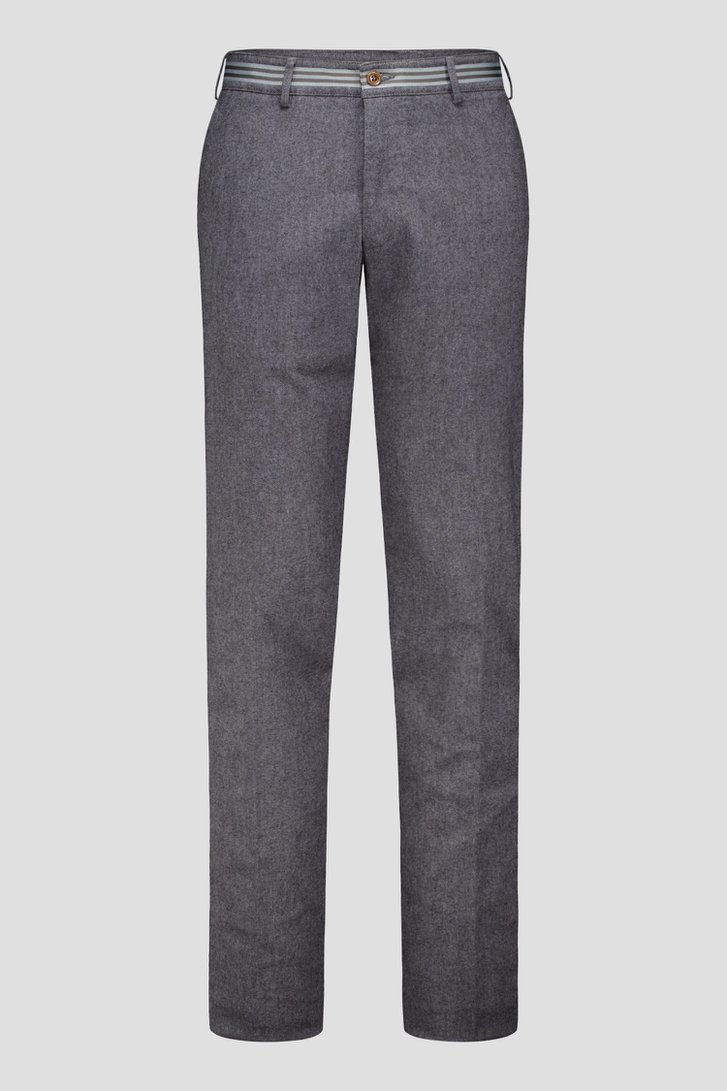 Photo produit 1 de Chino gris chiné – Milano – Slim fit de Brassville pour Hommes