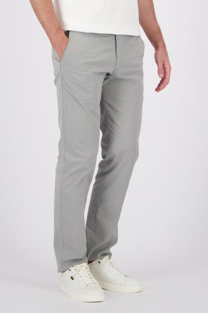 Chino gris clair - Vancouver - Regular fit	 de Brassville pour Hommes