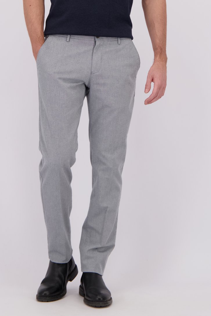 Détail de Chino gris – New York – Regular fit de Brassville pour Hommes