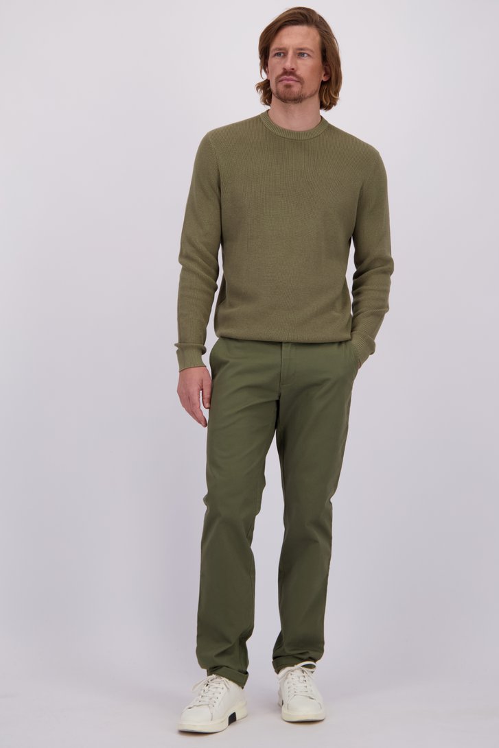 Le devant de Chino kaki de Liberty Island pour Hommes