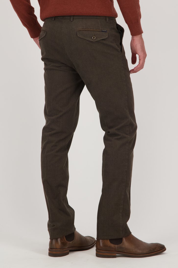 Chino marron - New York - Regular fit de Brassville pour Hommes