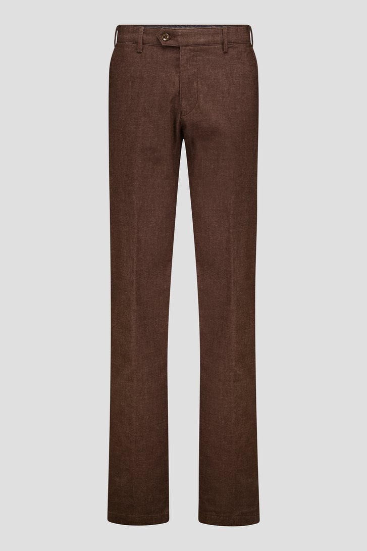Chino marron - Vancouver - Regular fit de Brassville pour Hommes