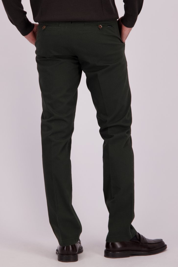 Le dos de Chino vert foncé – Louisiana – Regular fit de Brassville pour Hommes