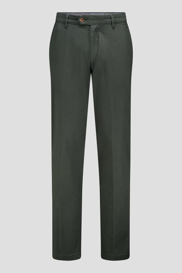 Photo produit 1 de Chino vert foncé – Louisiana – Regular fit de Brassville pour Hommes