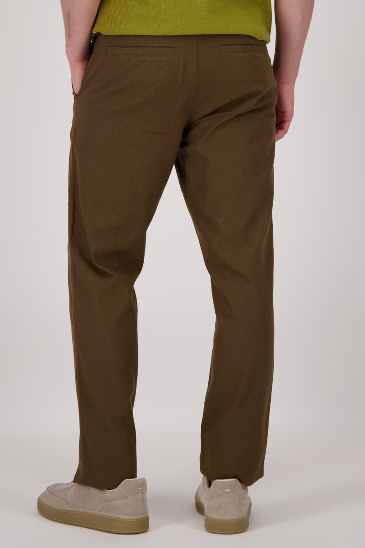 Chino vert olive  de Casual Five pour Hommes