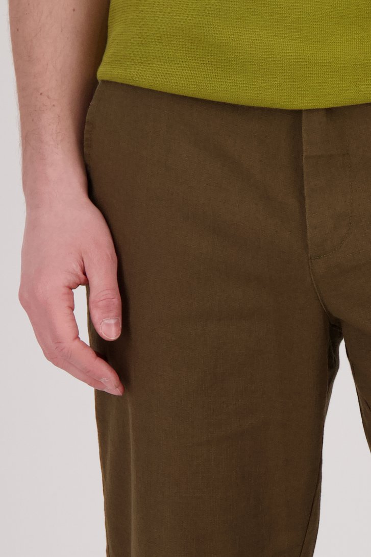 Chino vert olive  de Casual Five pour Hommes
