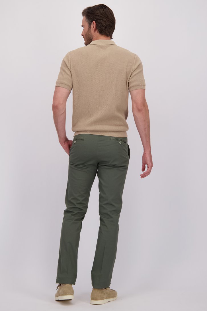 Le dos de Chino vert – Vancouver – Regular fit de Brassville pour Hommes