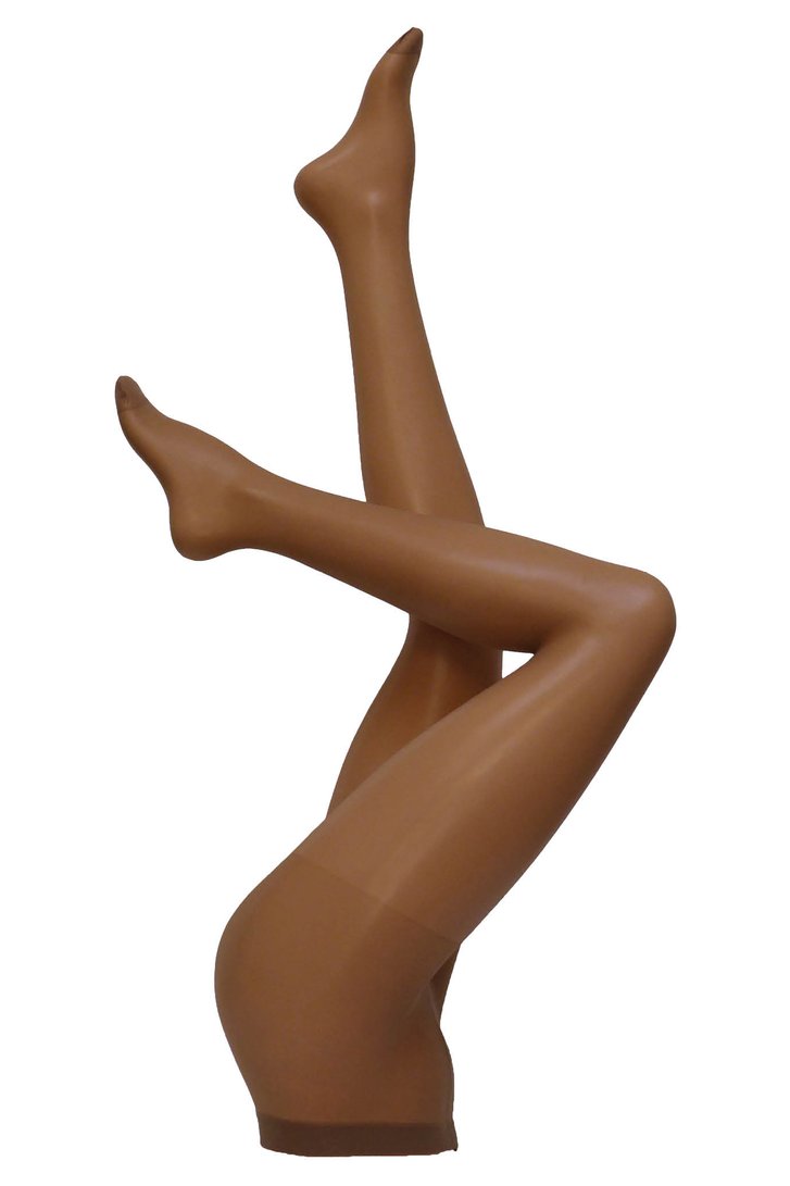 Chocoladebruine panty Brighton bruges - 20 den van Cette voor Dames