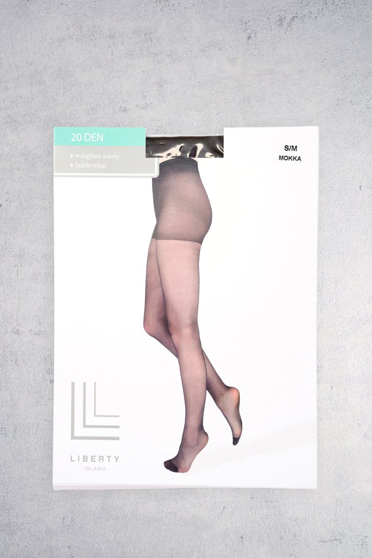 Photo produit 4 de Collant marron - 20 den de Liberty Island pour Femmes