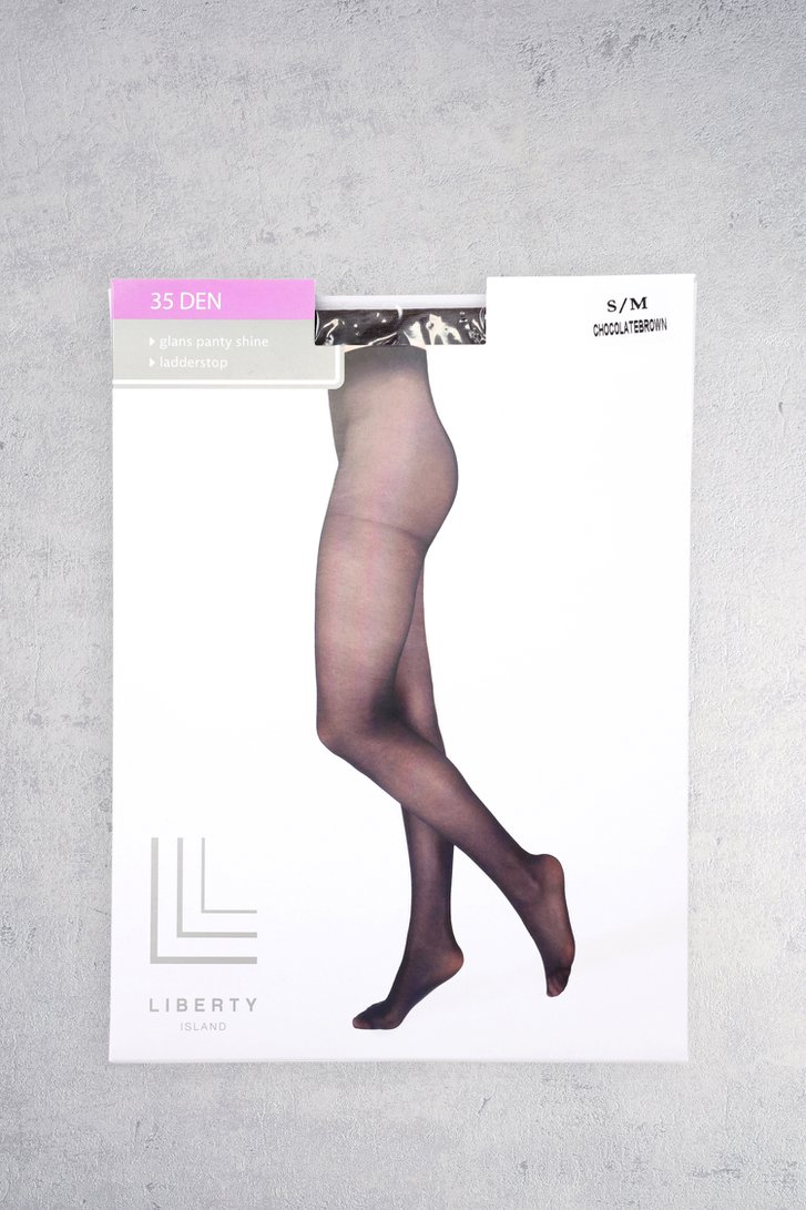 Photo produit 4 de Collant marron - 35 den de Liberty Island pour Femmes