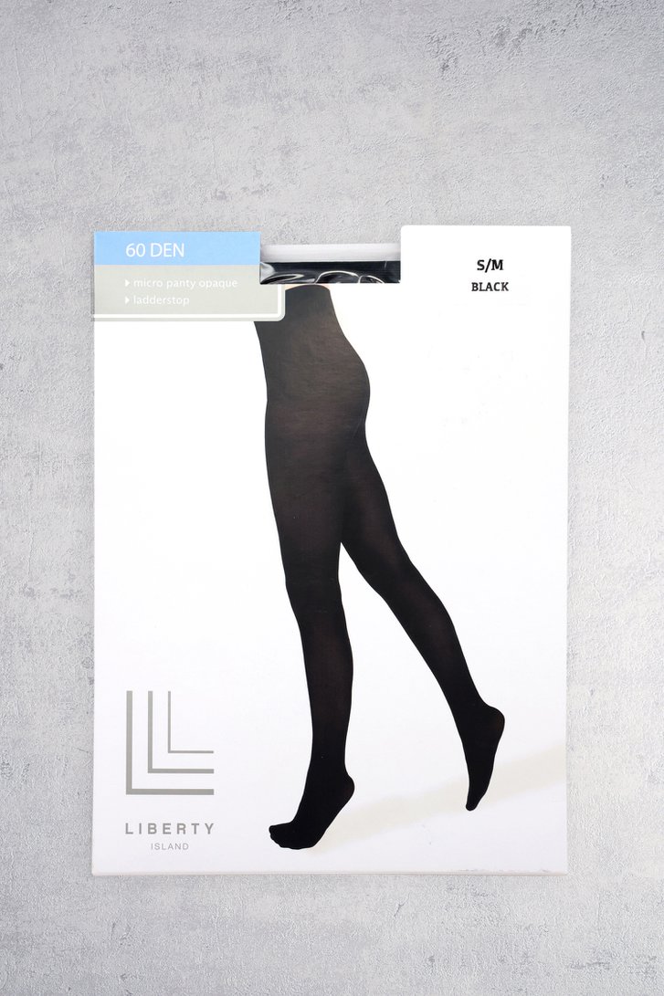 Photo produit 4 de Collant noir - 60 den de Liberty Island pour Femmes