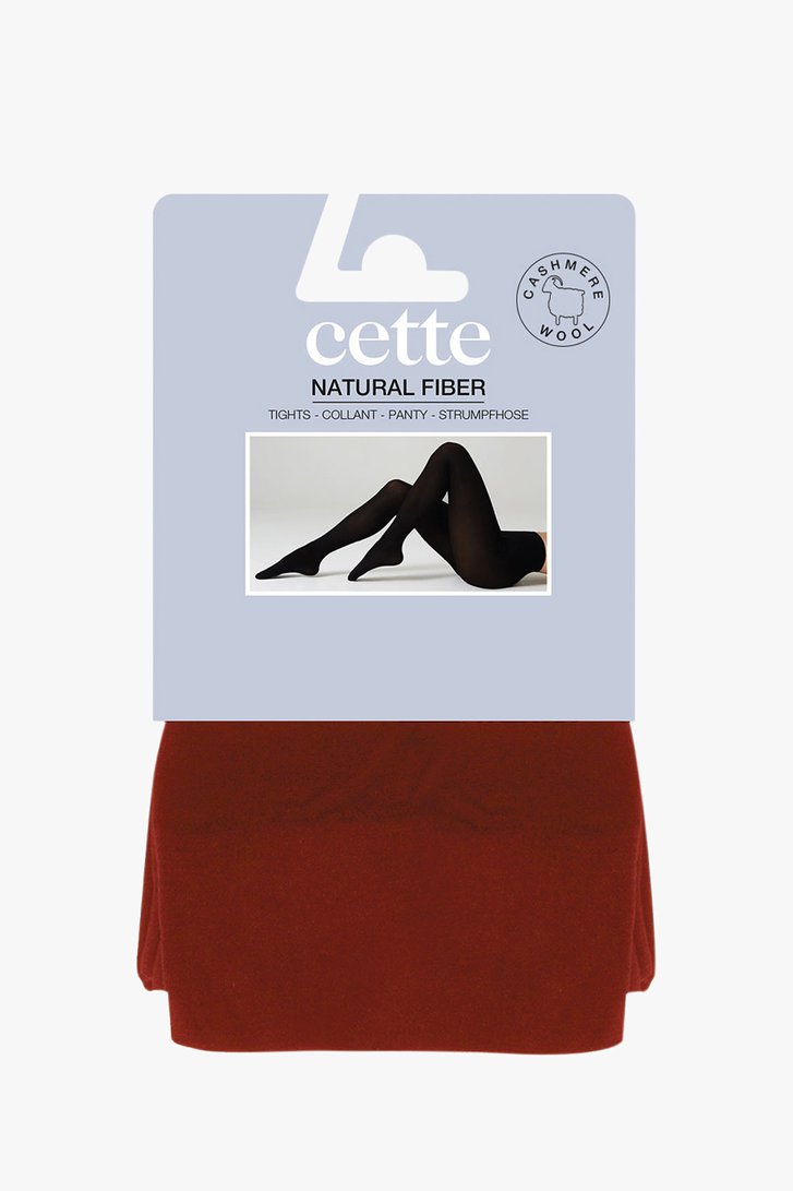 Collants bordeaux/marrons - 150 den de Cette pour Femmes