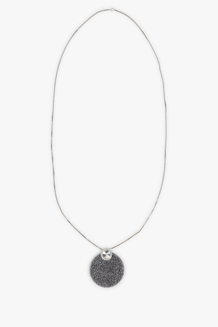 Collier long avec pendentif en argent de Liberty Island pour Femmes