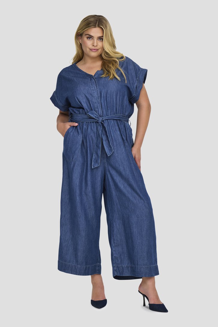 Combinaison en look jean de Only Carmakoma pour Femmes
