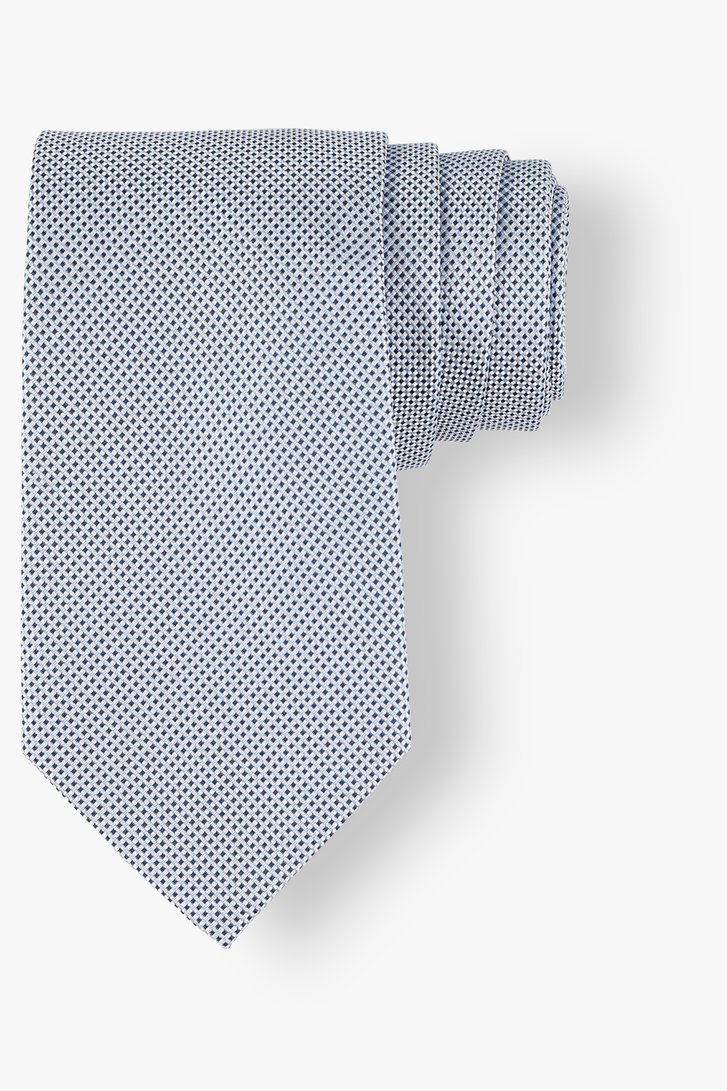 Cravate avec motif miniature dans les tons bleus de Michaelis pour Hommes
