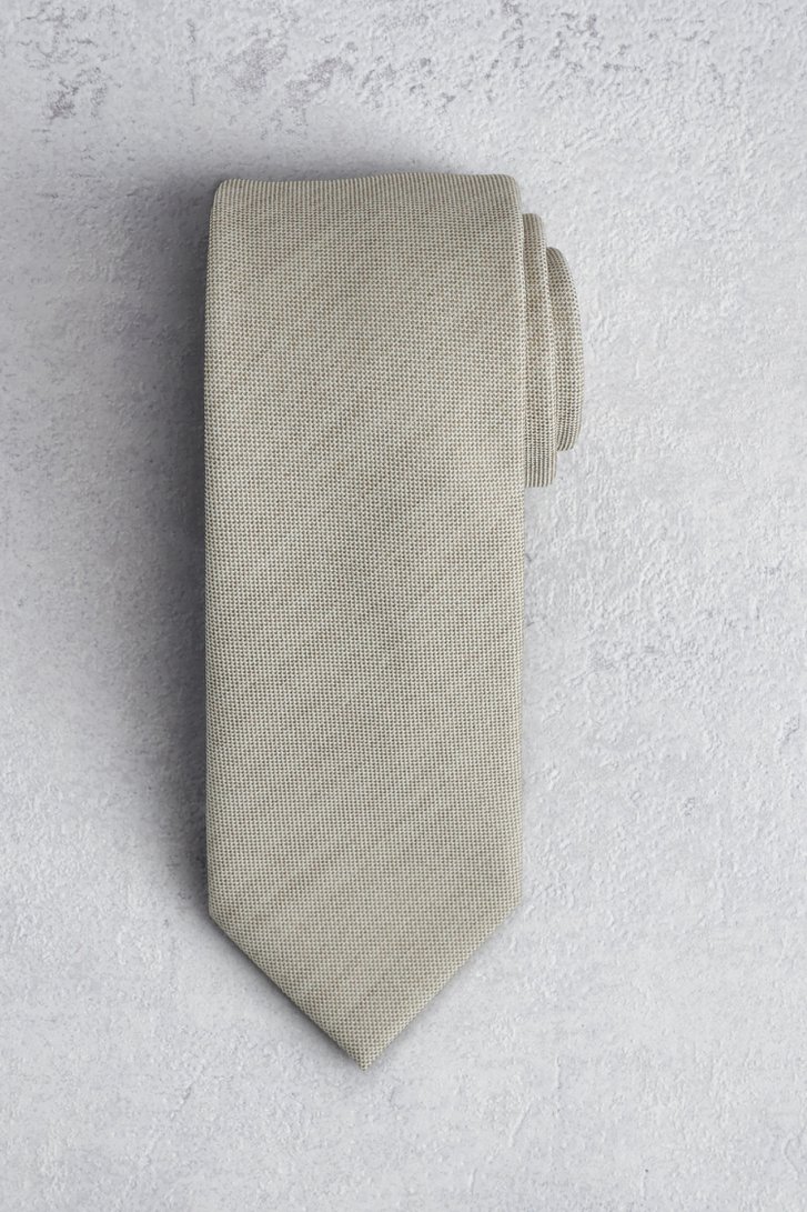 Le devant de Cravate beige clair à texture de Dansaert Black pour Hommes