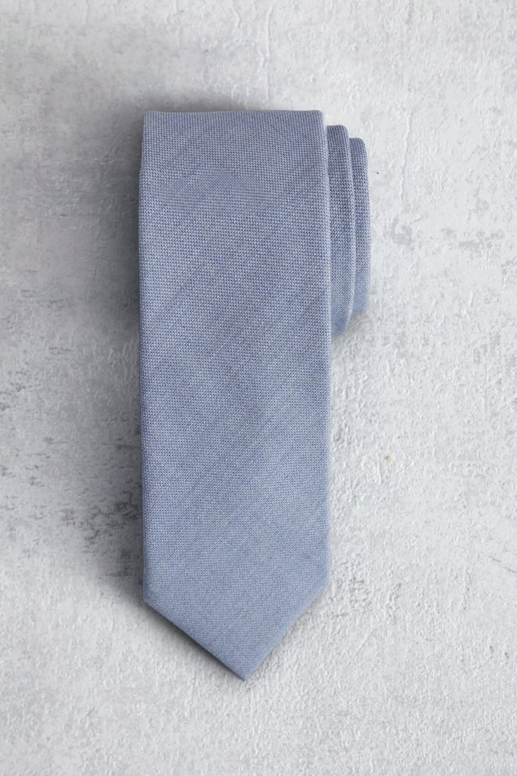 Le devant de Cravate bleu clair à texture de Dansaert Black pour Hommes