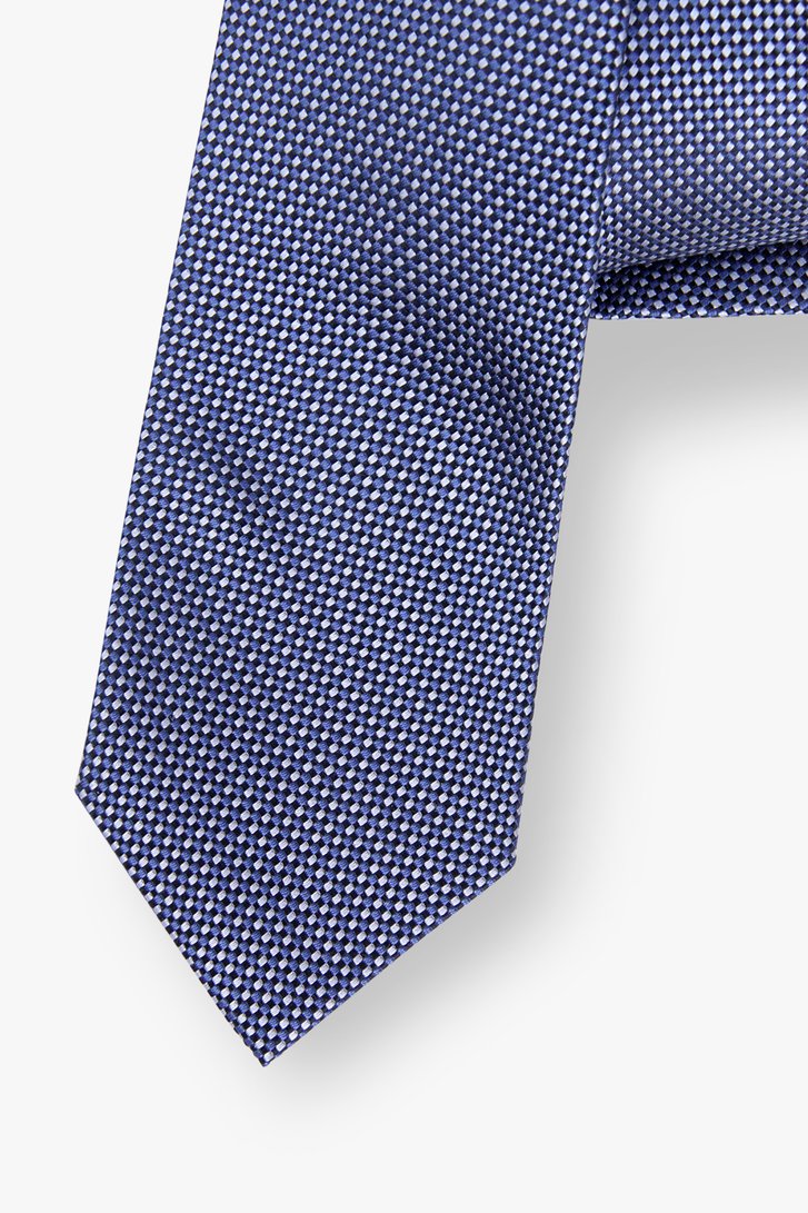 Cravate bleue à motif fin   de Michaelis pour Hommes
