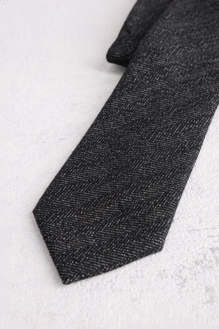 Photo produit 1 de Cravate chinée navy de Liberty Island pour Hommes