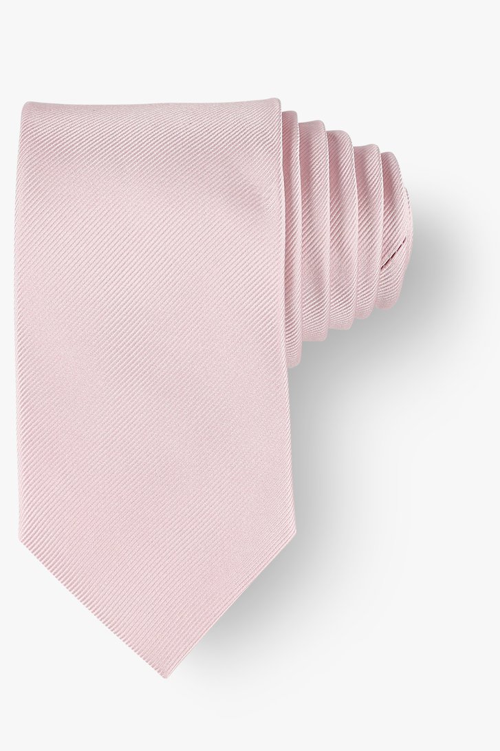 Cravate rose clair de Michaelis pour Hommes
