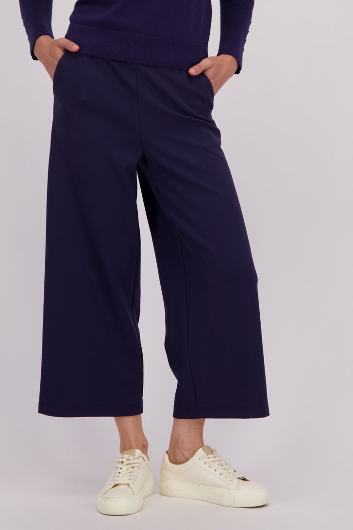 Le devant de Culotte bleue avec stretch de Liberty Island pour Femmes
