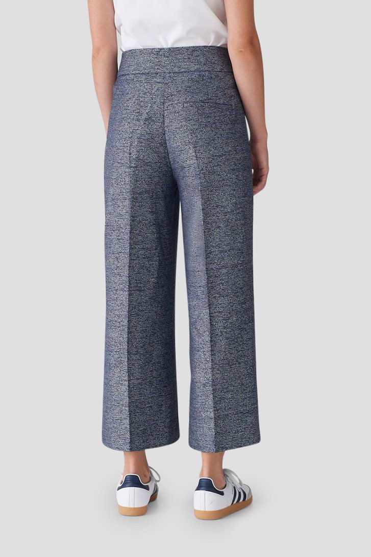 Culotte marine-blanc - longueur 7/8 de Opus pour Femmes