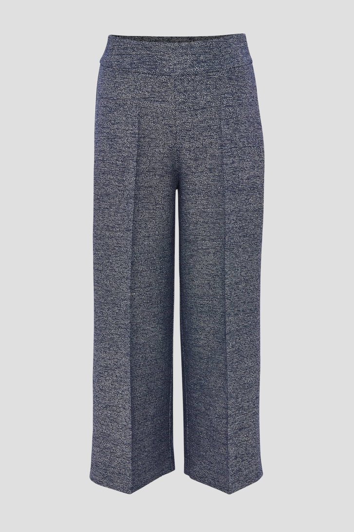 Culotte marine-blanc - longueur 7/8 de Opus pour Femmes