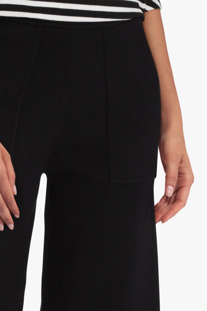 Culotte noire à taille élastiquée de Opus pour Femmes