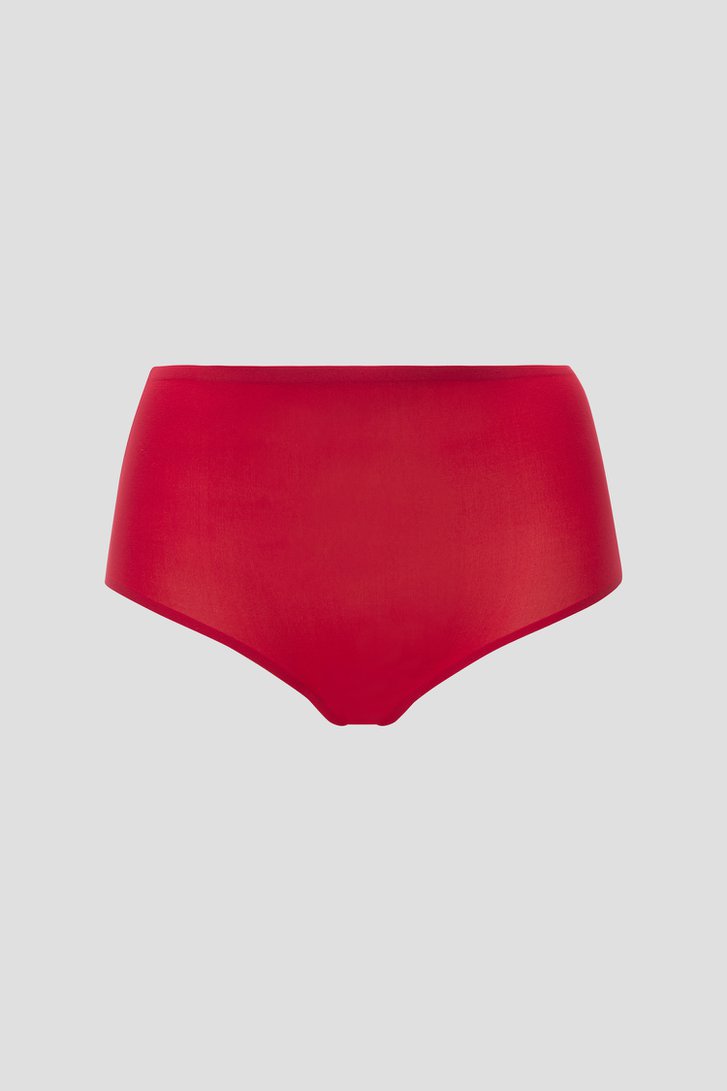 Photo produit 1 de Culotte taille haute sans coutures en rouge de Chantelle pour Femmes