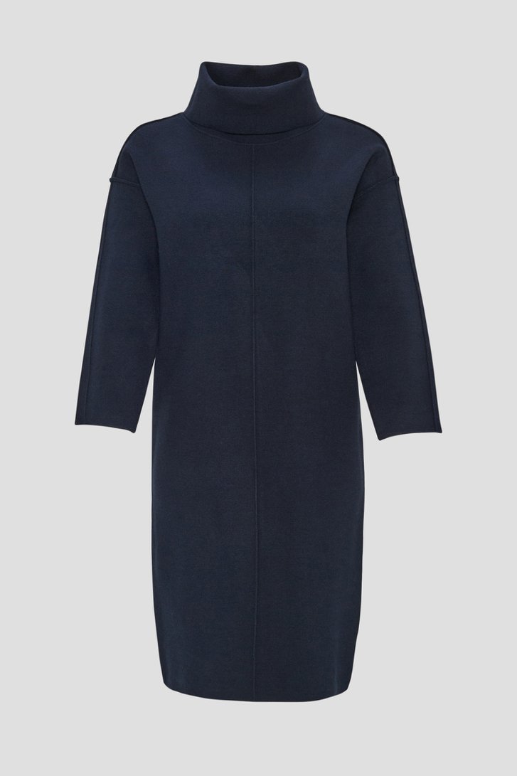 Donkerblauw gebreid kleedje van Opus voor Dames