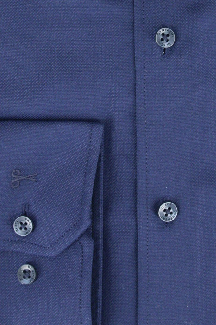 Donkerblauw hemd - Regular fit van Dansaert Black voor Heren