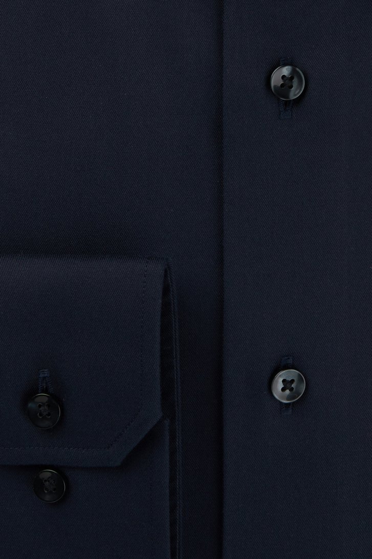 Donkerblauw hemd - Slim fit van Michaelis voor Heren
