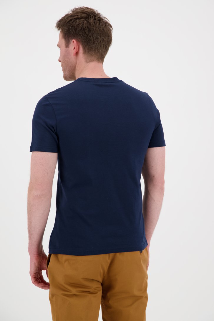 Donkerblauw T-shirt van Ben Sherman voor Heren