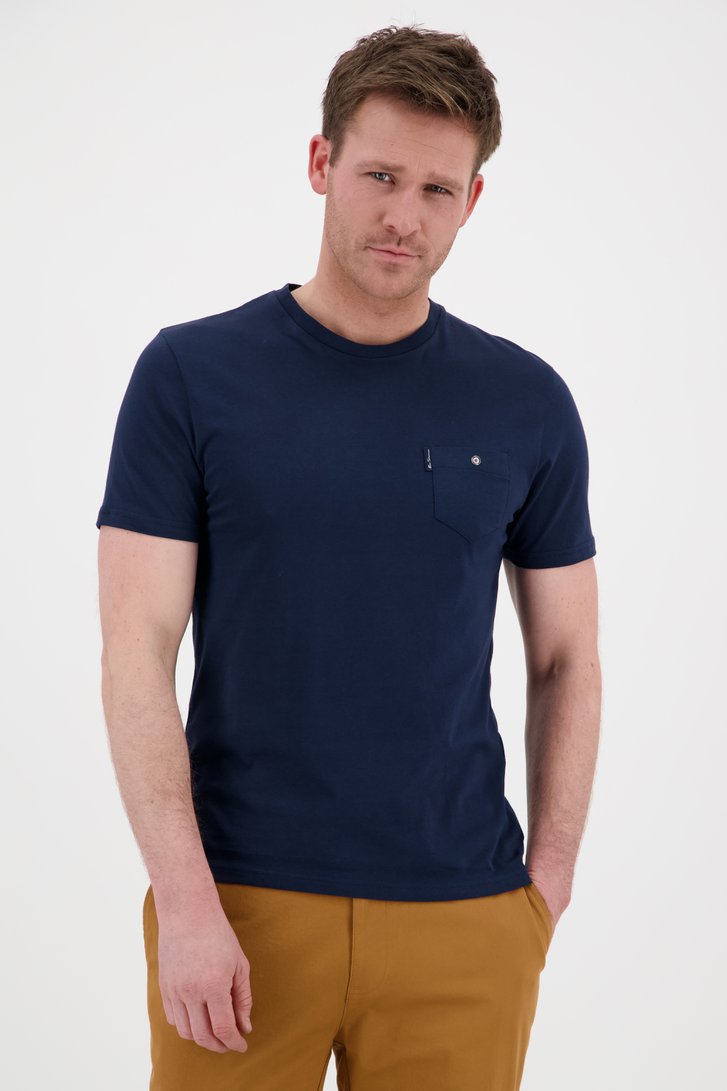 Donkerblauw T-shirt van Ben Sherman voor Heren