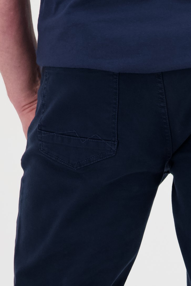 Donkerblauwe broek - jefferson - comfort fit - L36 van Jefferson voor Heren
