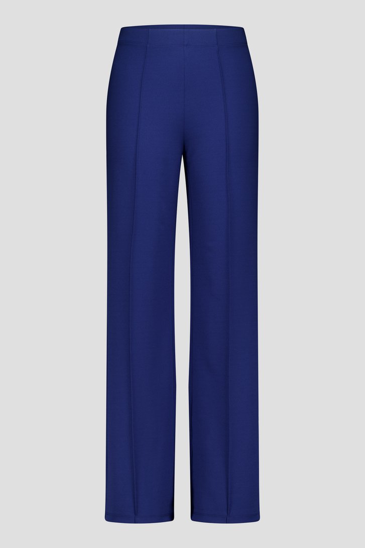 Donkerblauwe broek met stretch  van Liberty Island voor Dames
