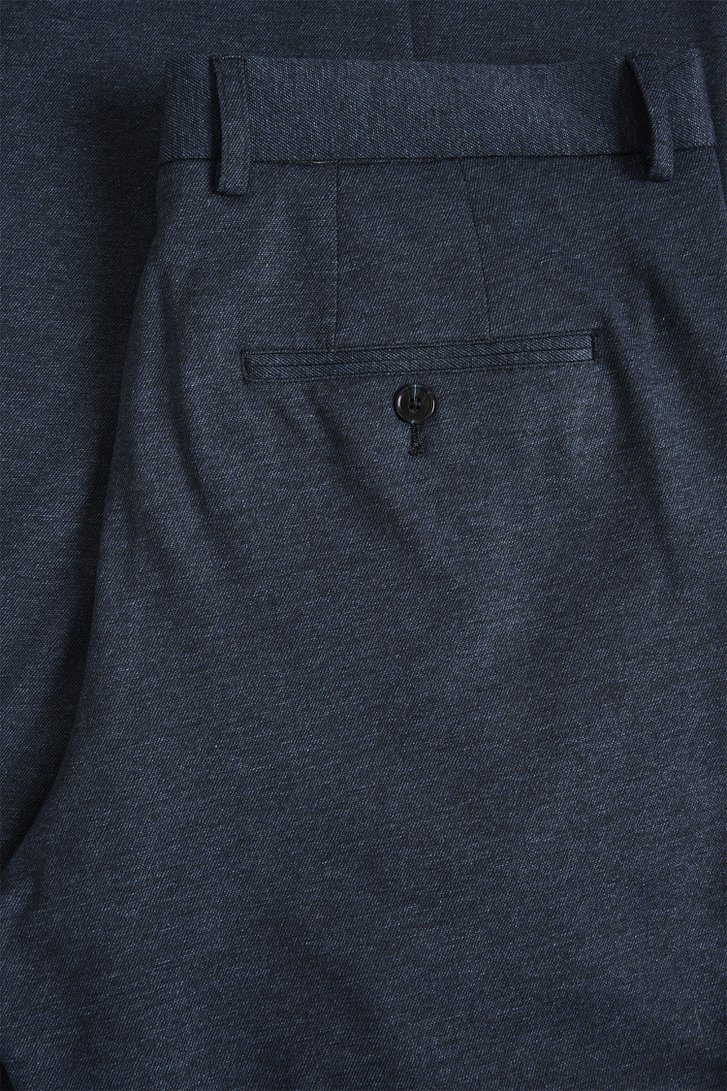 Productfoto 2 van Donkerblauwe broek met stretch door Matinique voor Heren