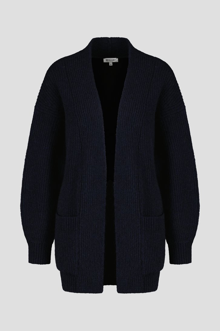Donkerblauwe cardigan van D'Auvry voor Dames