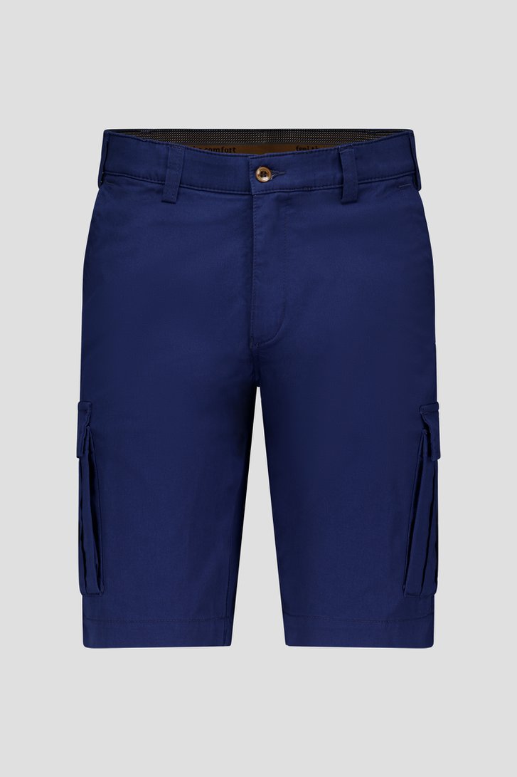 Donkerblauwe cargo short van Brassville voor Heren